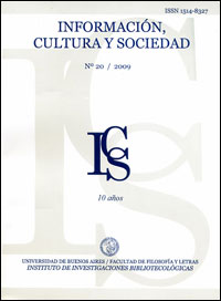 Informacion, cultura y sociedad