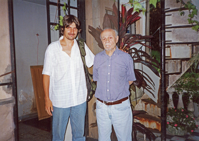 Sabato y Daniel Canosa